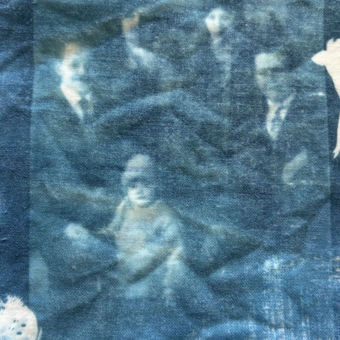 Workshop cyanotype